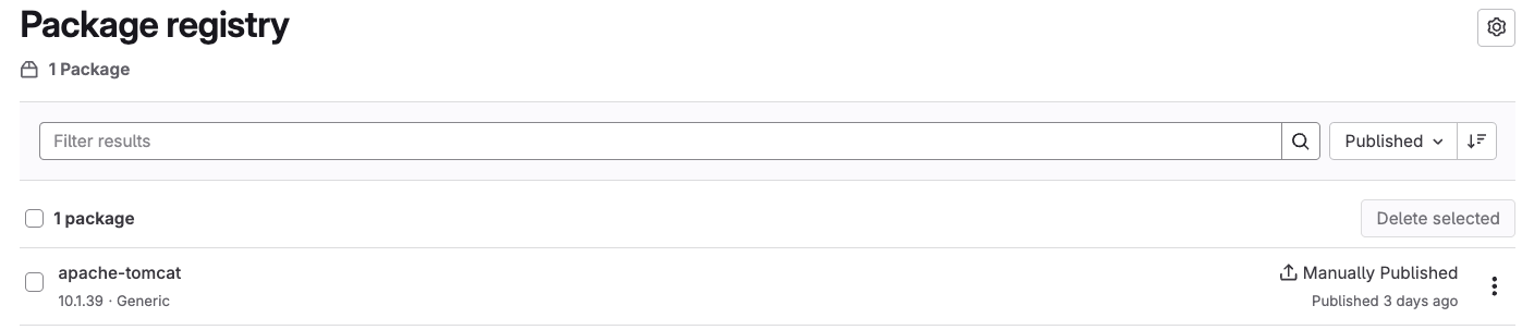 GitLab Package Registry